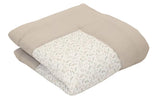 Ullenboom Krabbeldecke Waffel Floral Sand