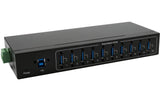 EXSYS EX-11220HMVS, 10-Ports USB3.2gen1 HUB