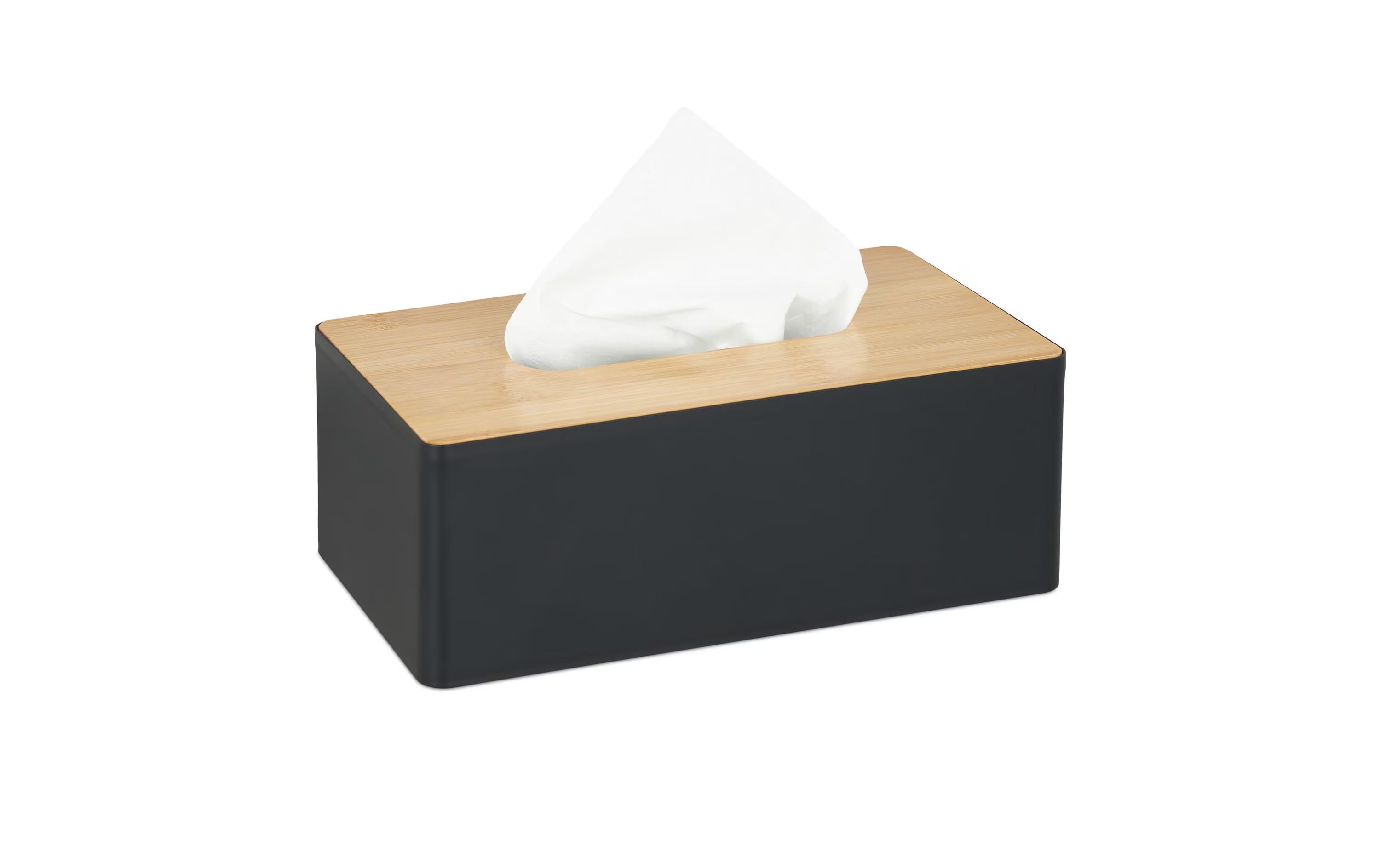 relaxdays Kosmetiktuchbox Bambus