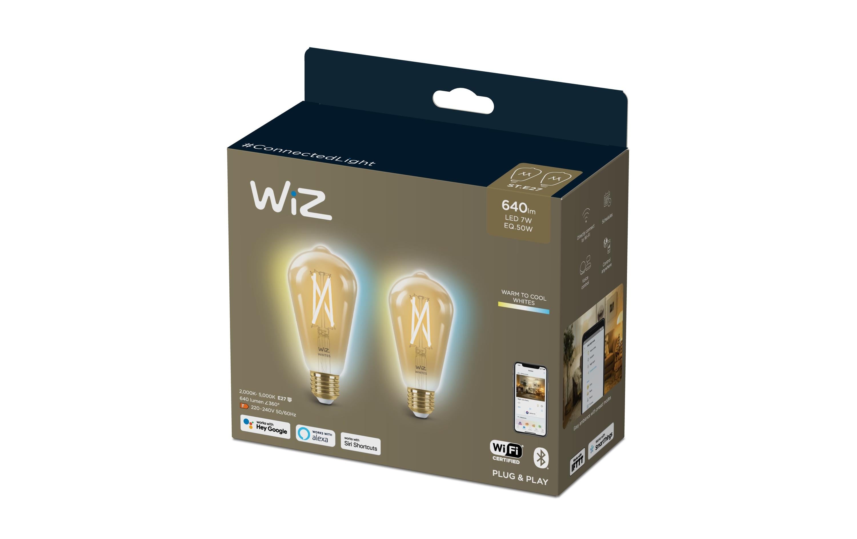 WiZ Leuchtmitte Tunable White ST64