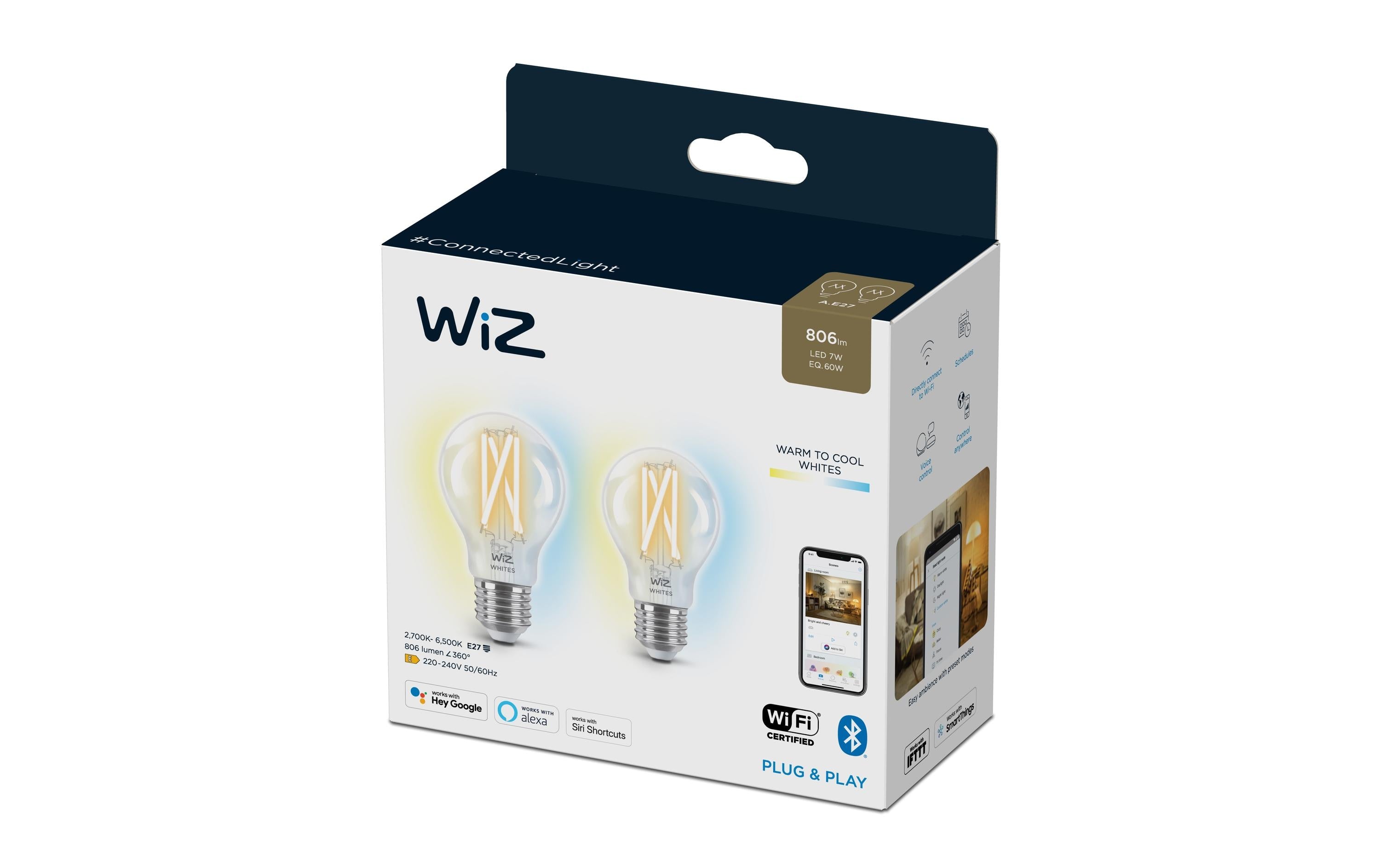 WiZ LeuchtmitteTunable White A60