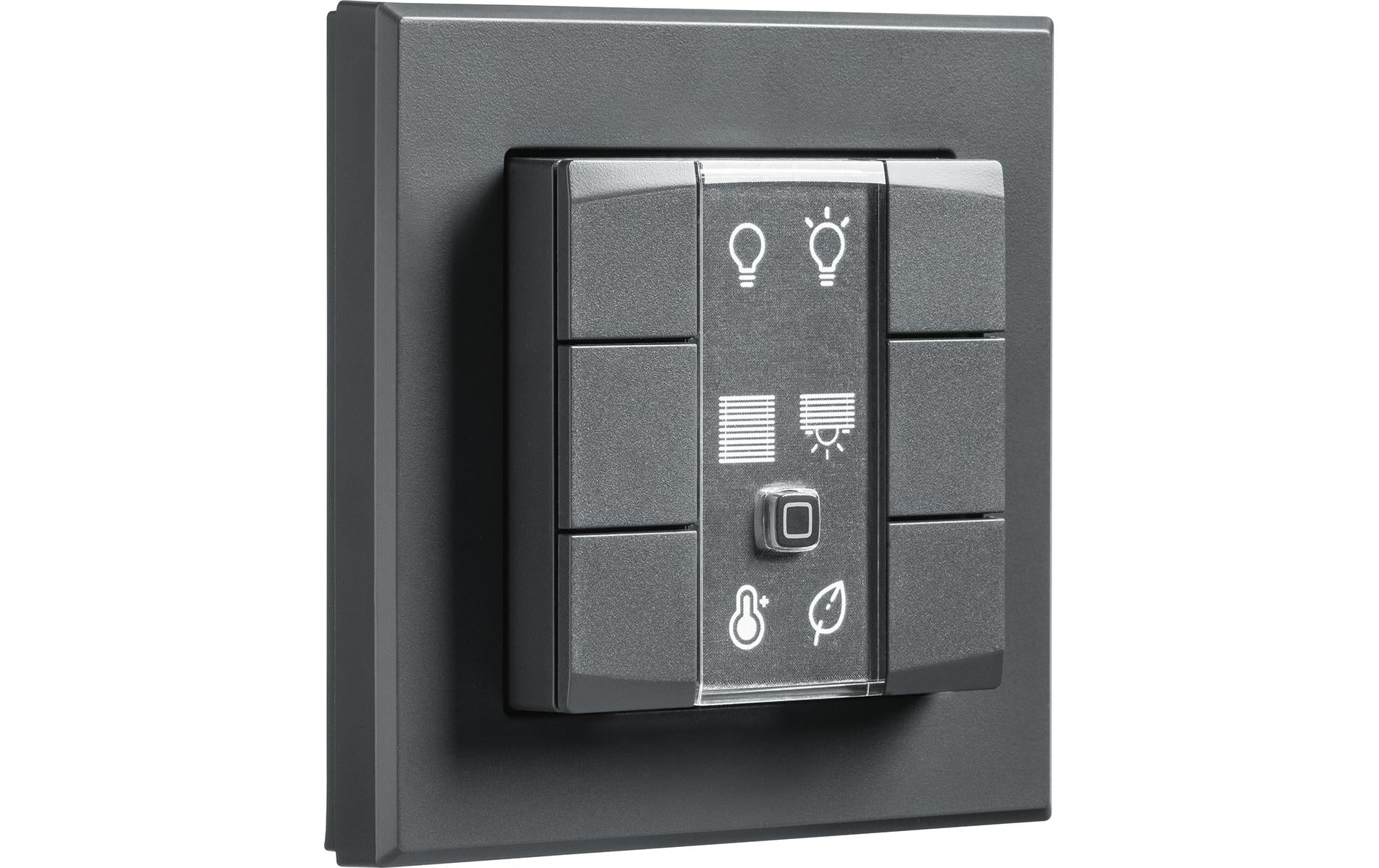 Homematic IP Wandtaster 6-fach, anthrazit