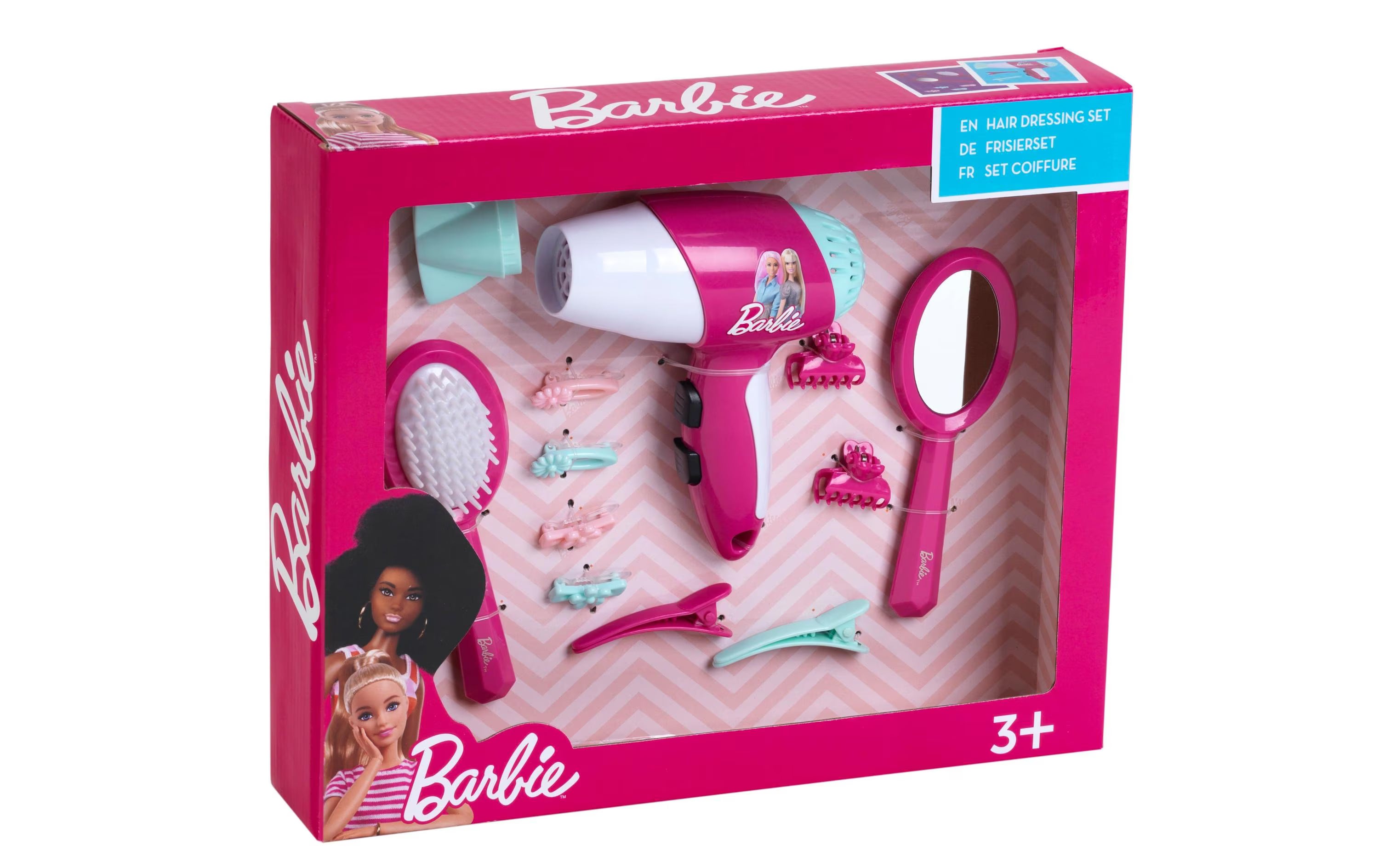 Klein-Toys Barbie Frisierset mit Fön