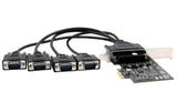 EXSYS EX-46024, 4S Seriell RS-232 Karte