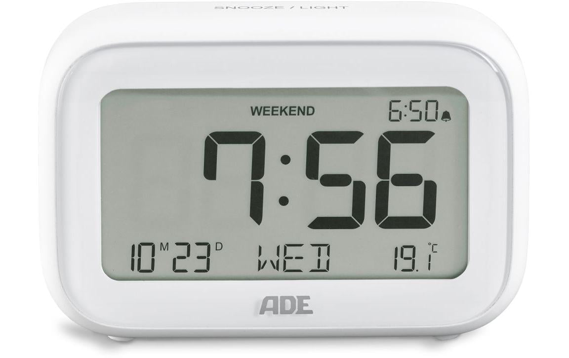 ADE digitaler Wecker, Temperaturanzeige