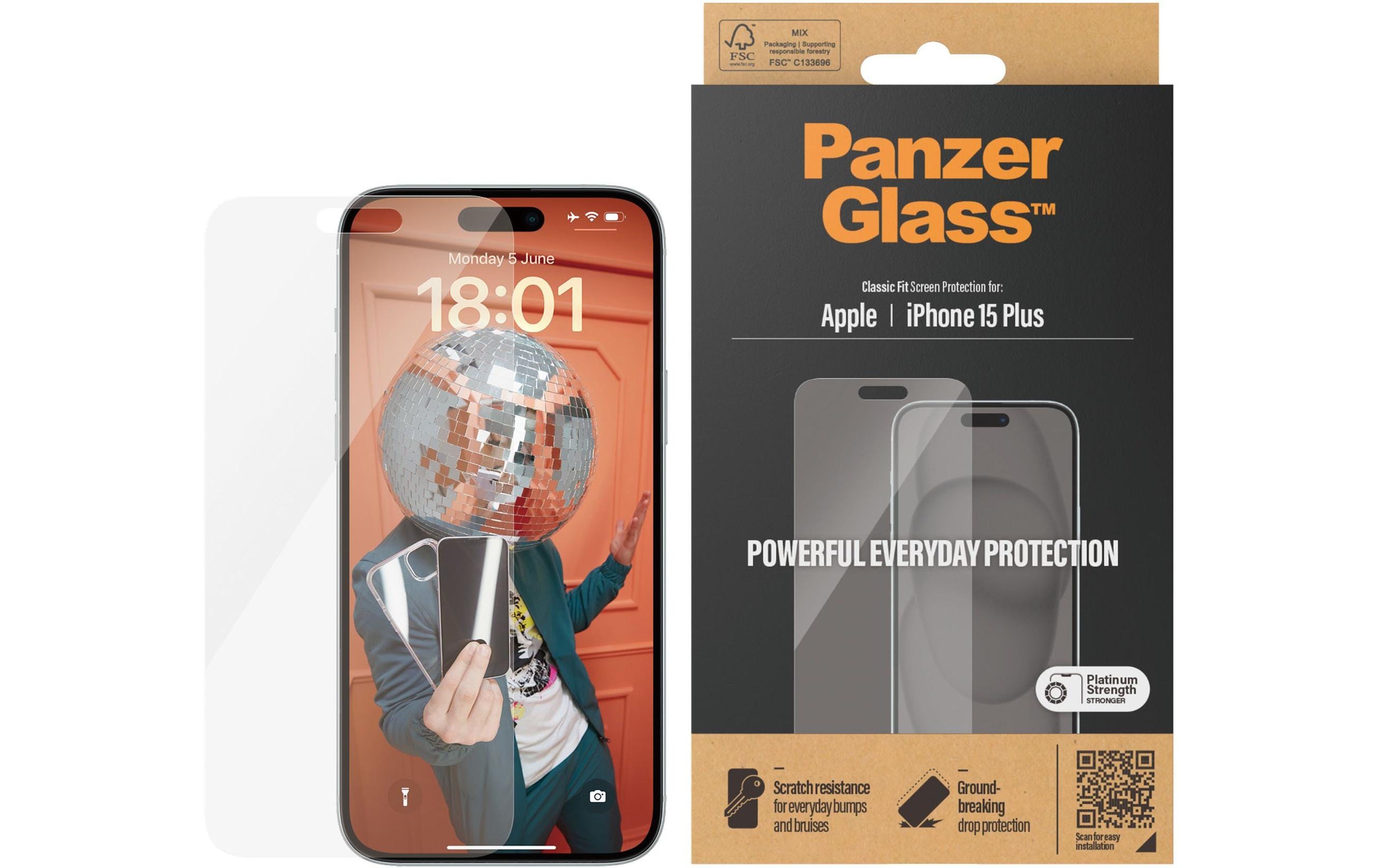 PANZERGLASS Clear Glass - CF