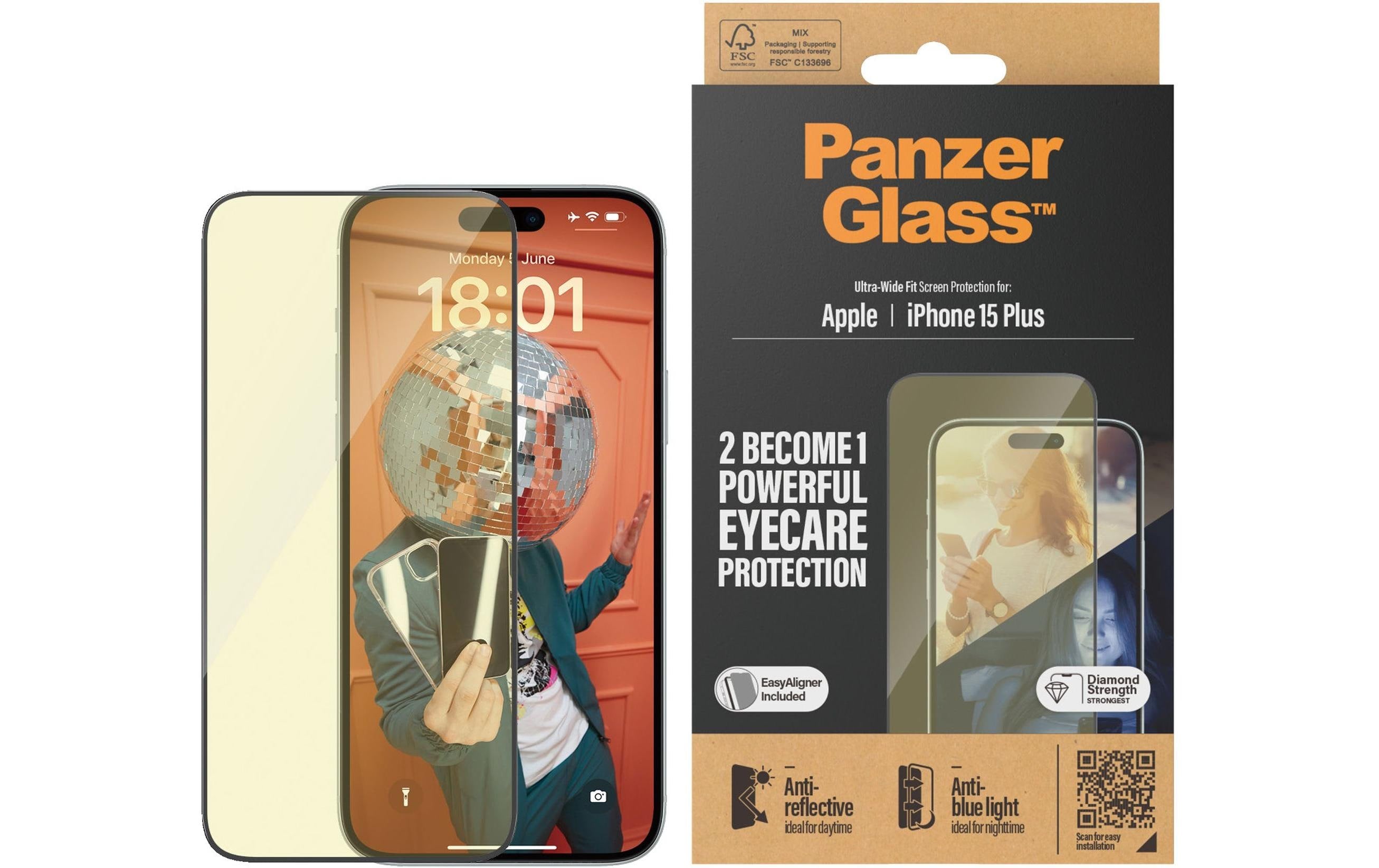 PANZERGLASS Clear Glass - UWF