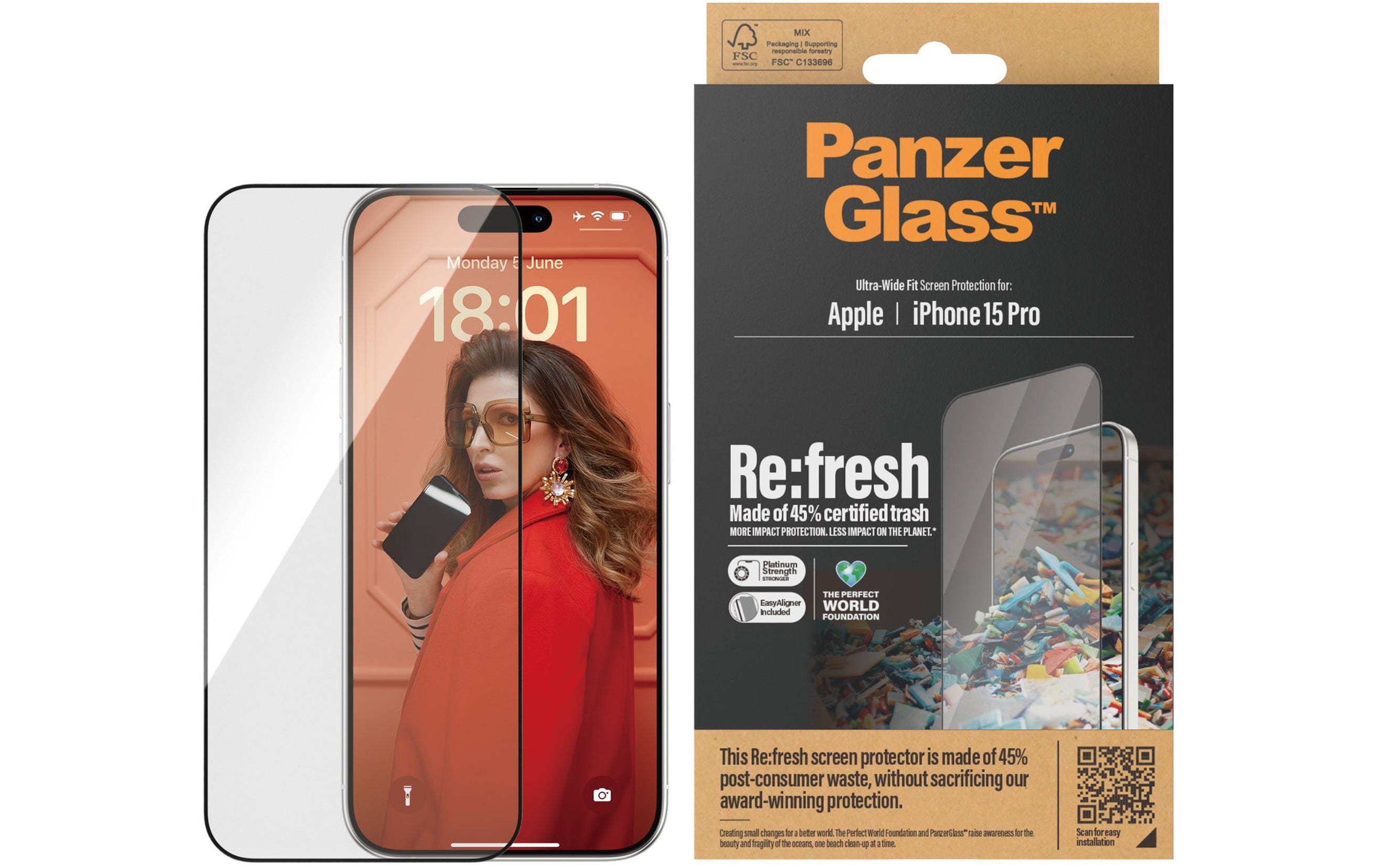 PANZERGLASS Clear Glass - UWF