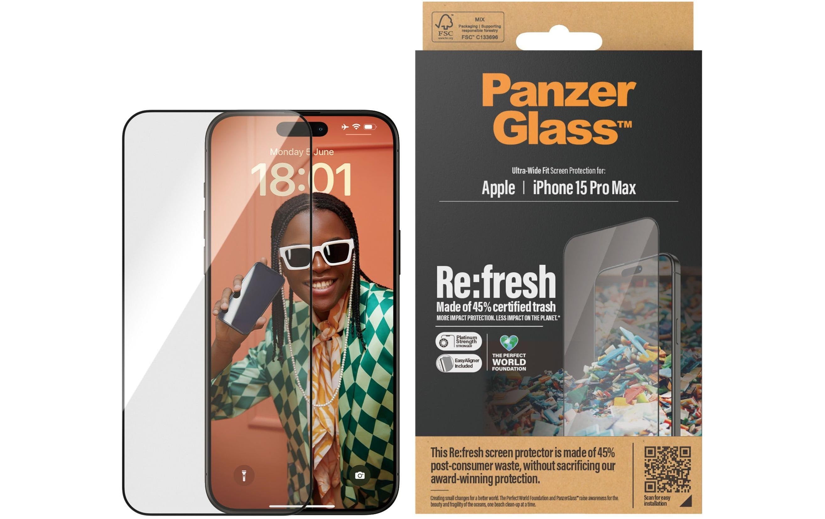 PANZERGLASS Clear Glass - UWF