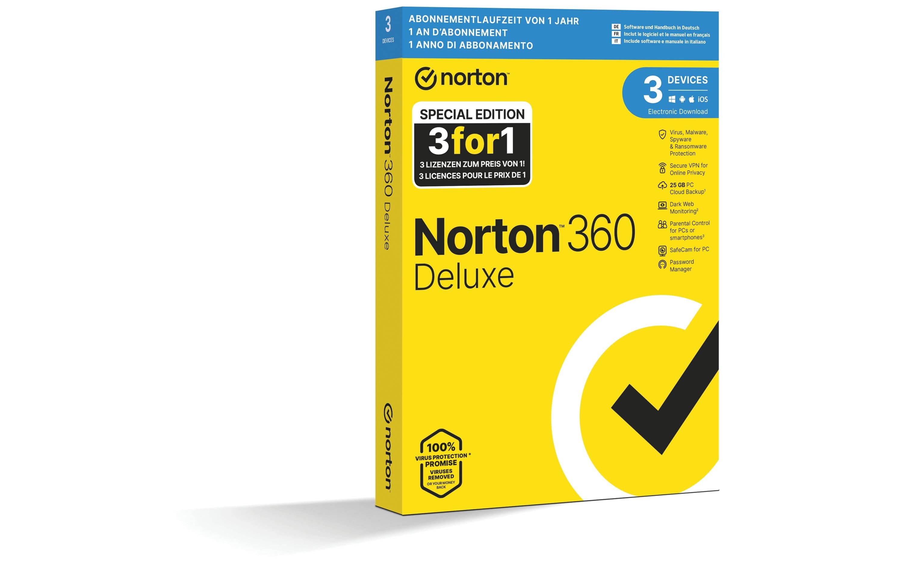 Norton 360 Deluxe Non-subscription