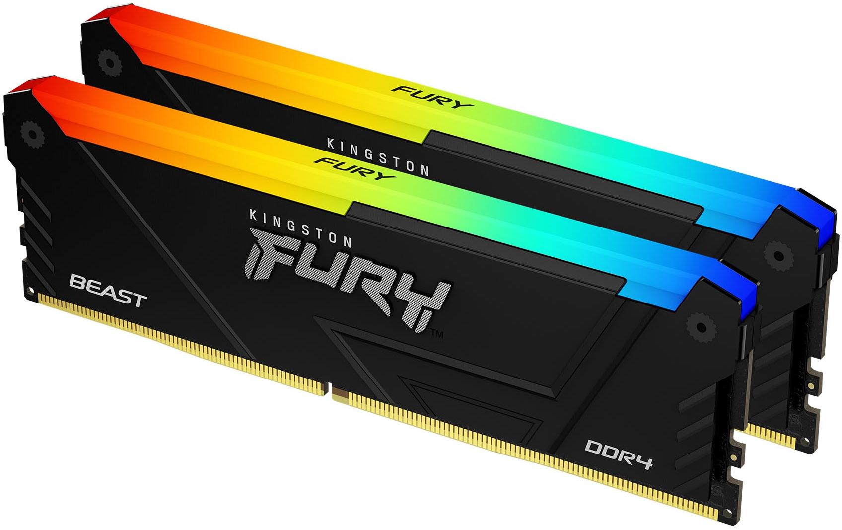 FURY Beast RGB DDR4 32GB 2-Kit 3600MT/s