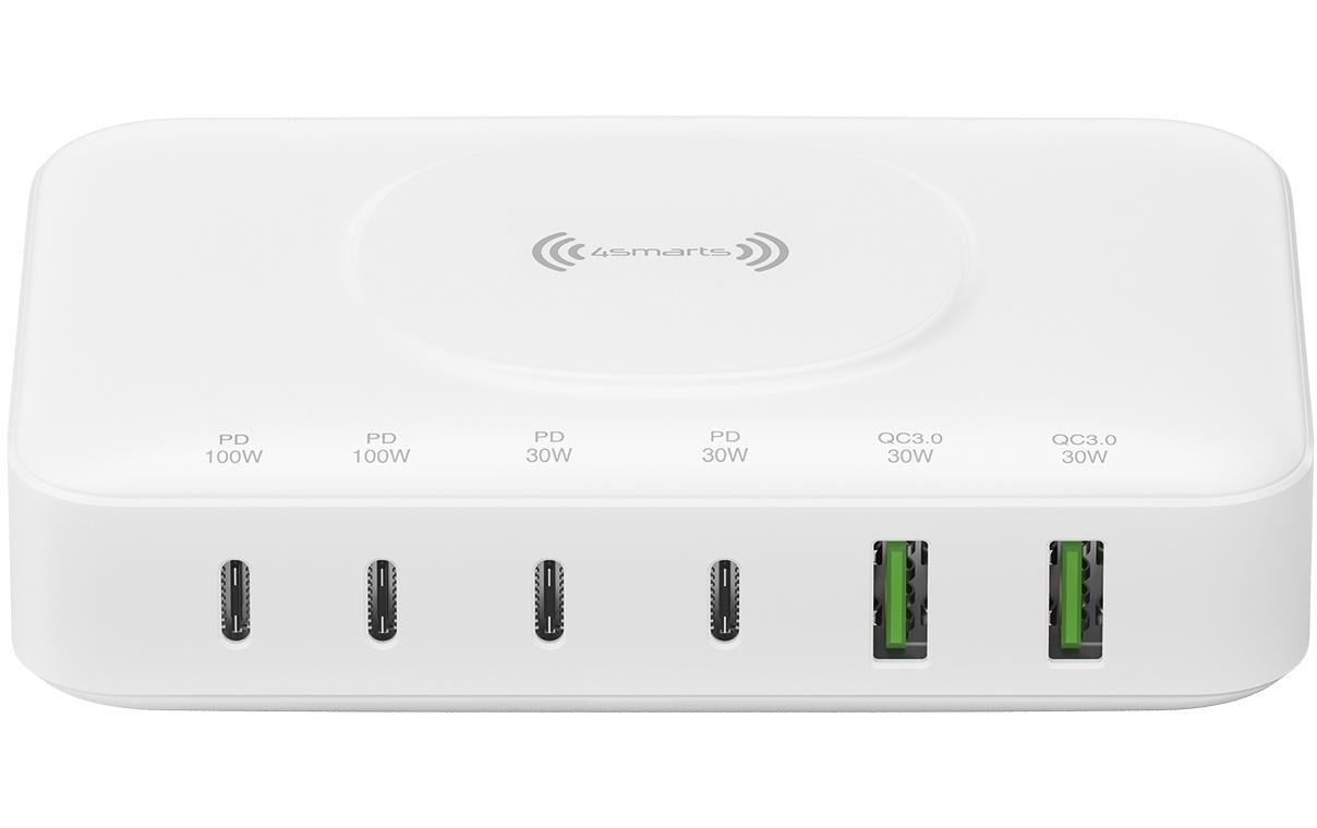 4SMARTS, 7in1 GaN Ladestation Weiss