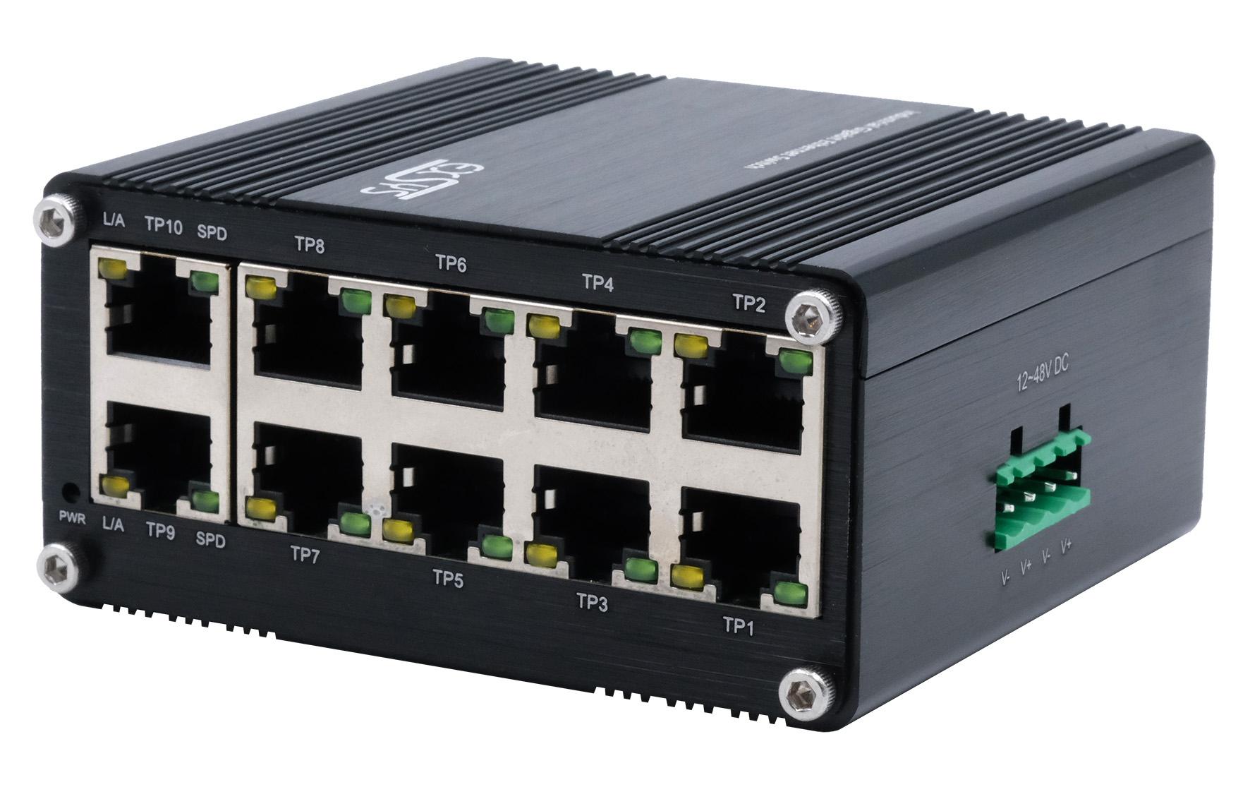 EXSYS EX-62025, 10-Port Industrial Switch