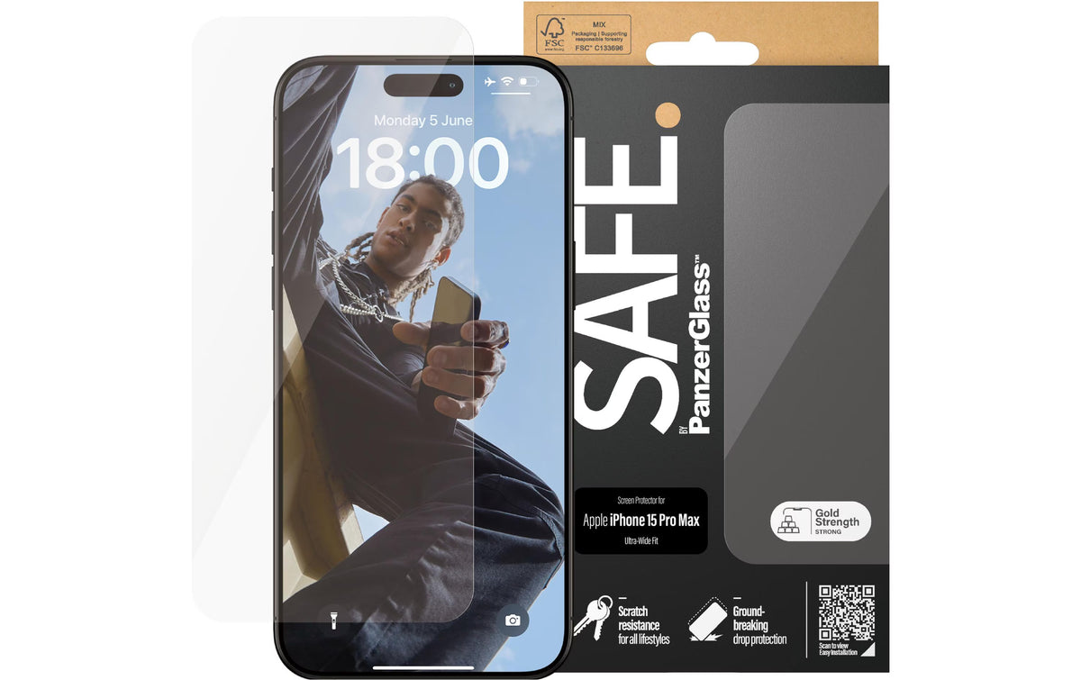 SAFE. Displayschutz Ultra Wide Fit