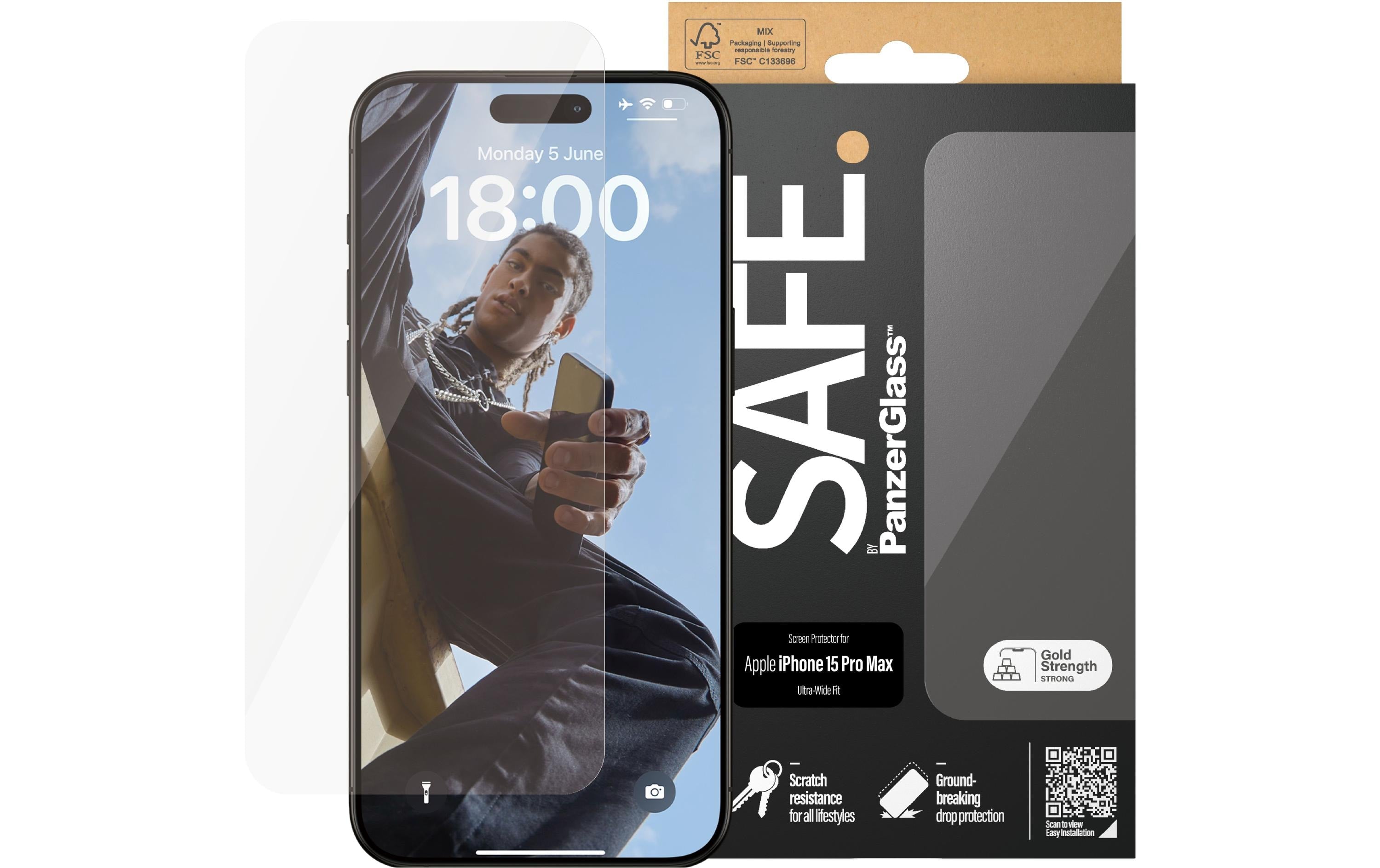 SAFE. Displayschutz Ultra Wide Fit