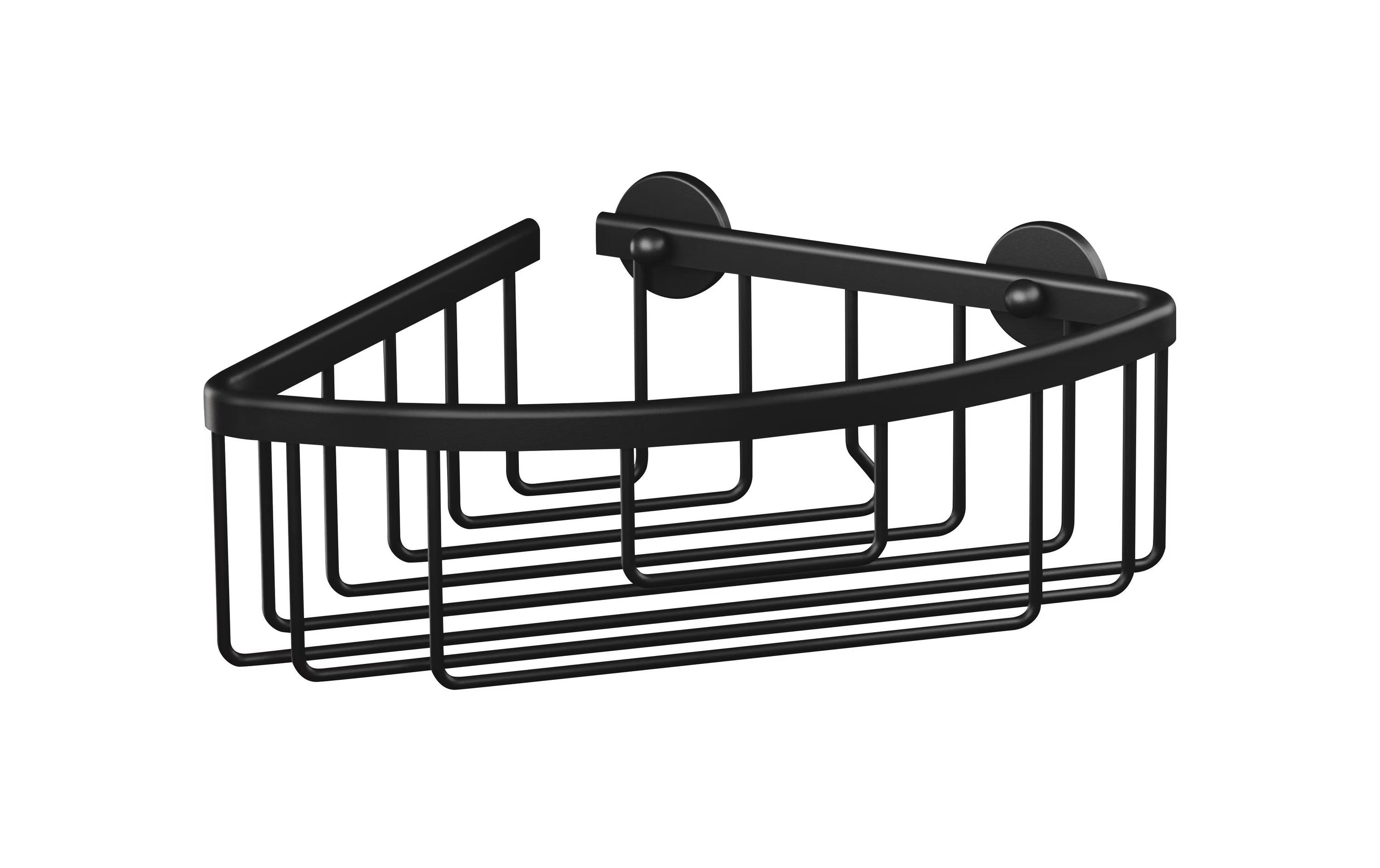 ALUXX BLACK Eck-Duschablage