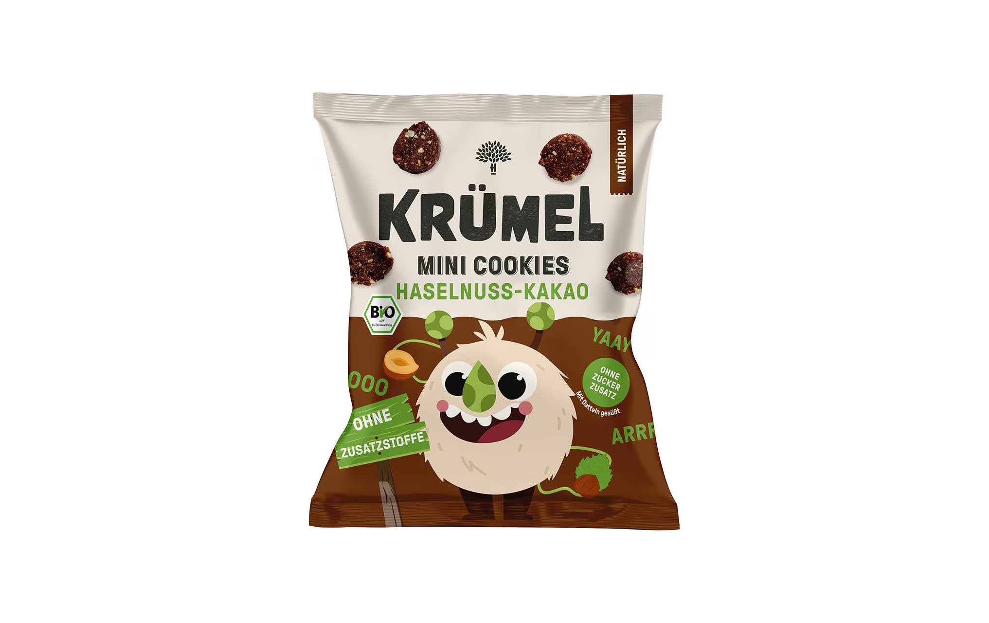 KRÜMEL Soft Cookies Haselnuss-Kakao