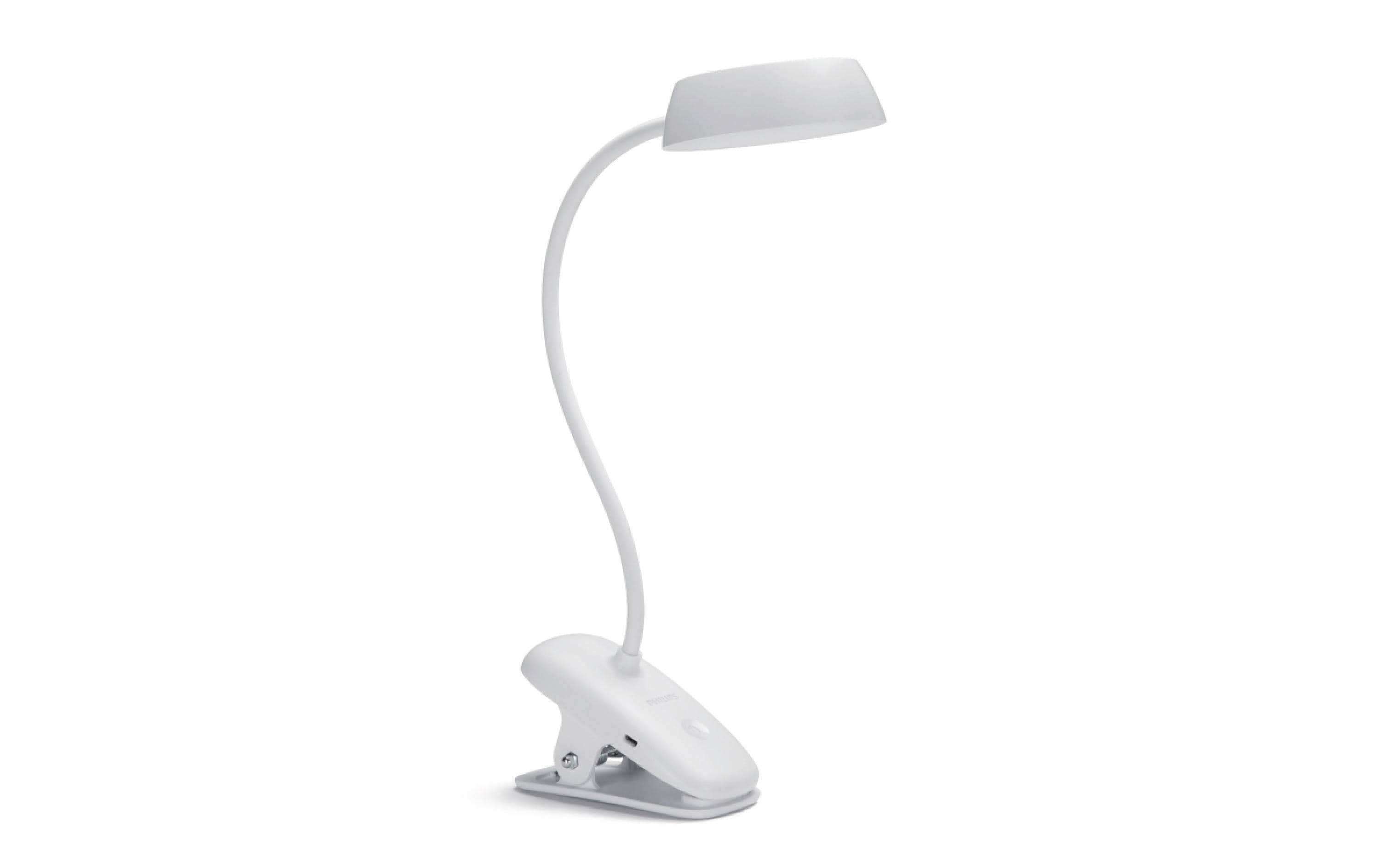 Philips LED Schreibtischleuchte Donutclip
