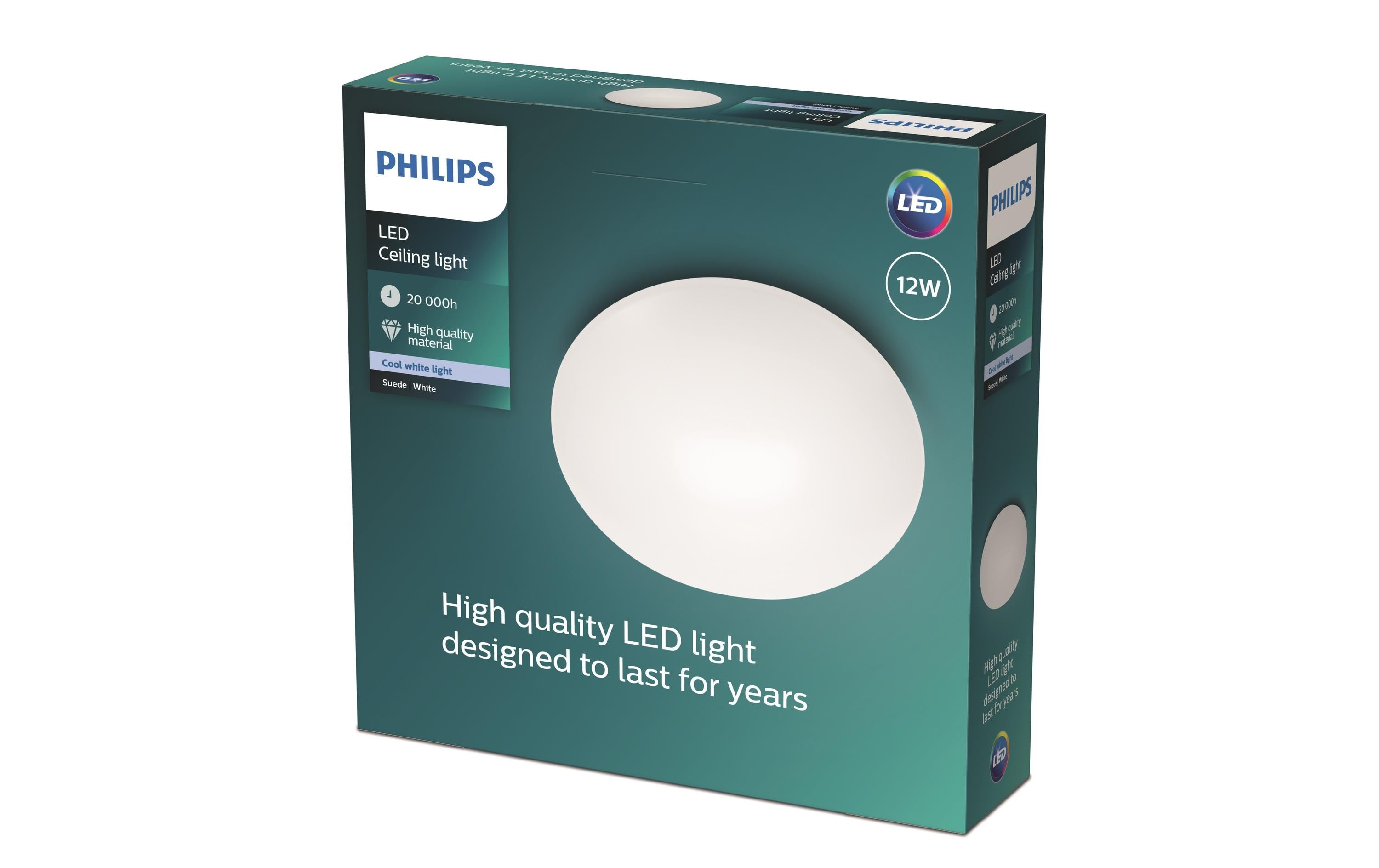Philips Suede Deckenleuchte 4 x 2.4W,
