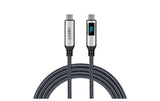 onit Premium LED USB4-Kabel C-C schw/gr 3m