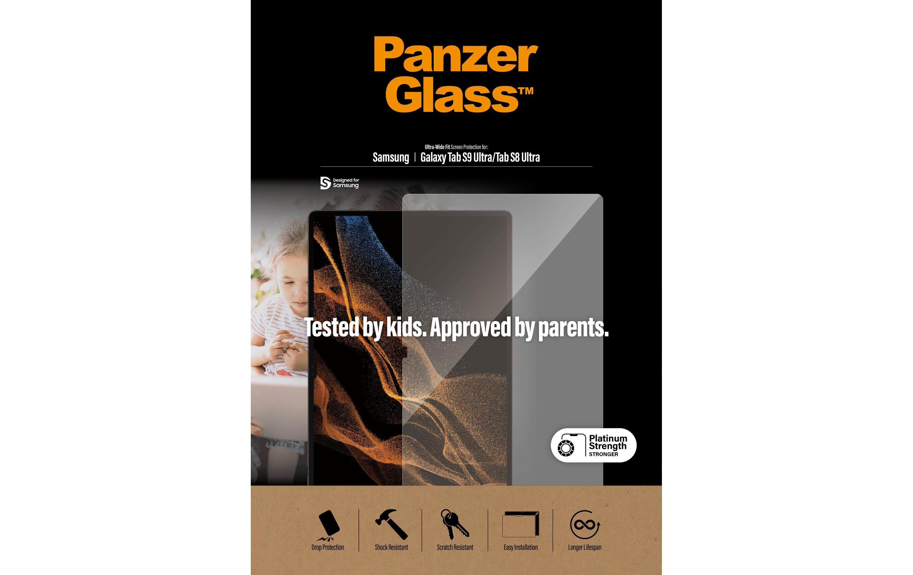 PANZERGLASS Clear Glass - UWF, EA