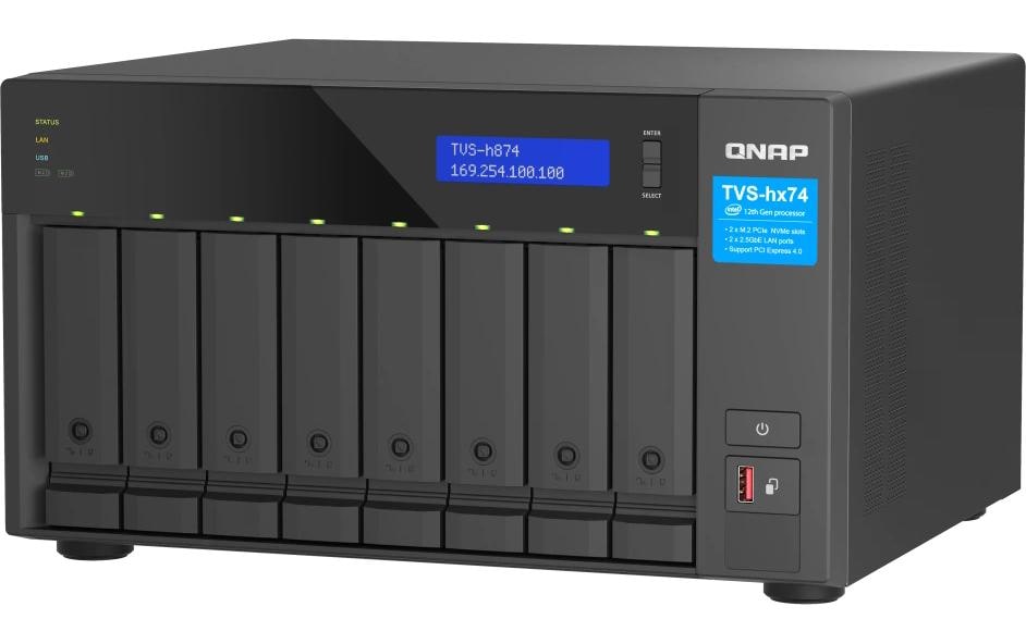 QNAP NAS TVS-h874T-i9-64G, 8 bay
