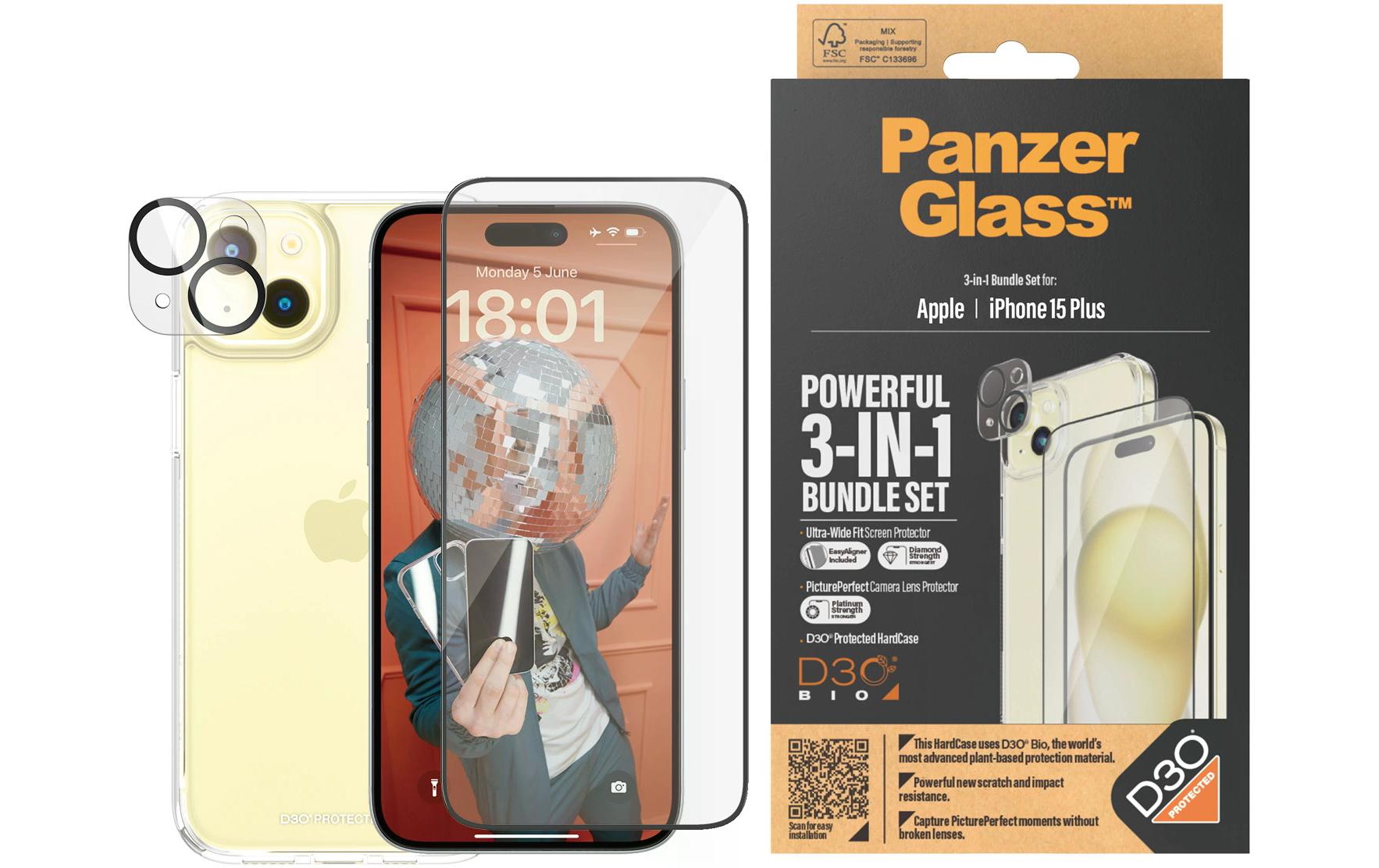 CARE 3-in-1 - Glas (Std), Case, Hoops