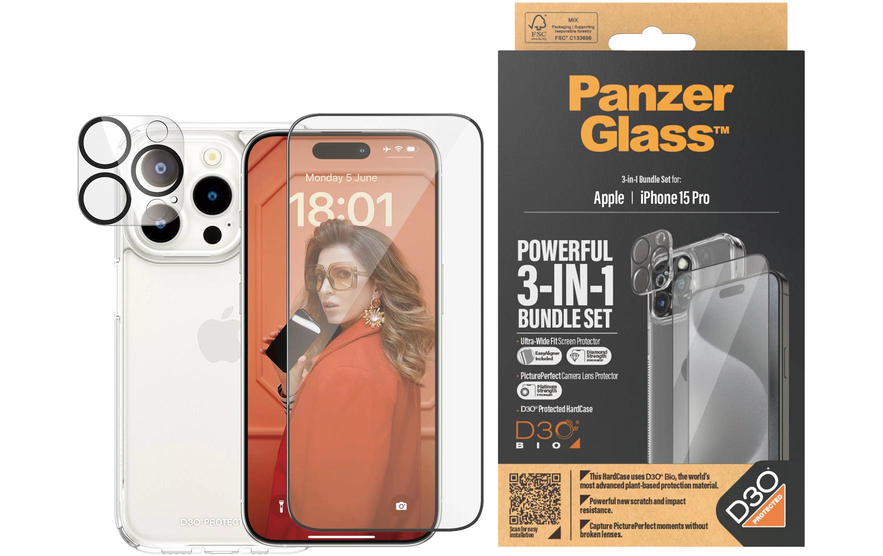 CARE 3-in-1 - Glas (Std), Case, Hoops