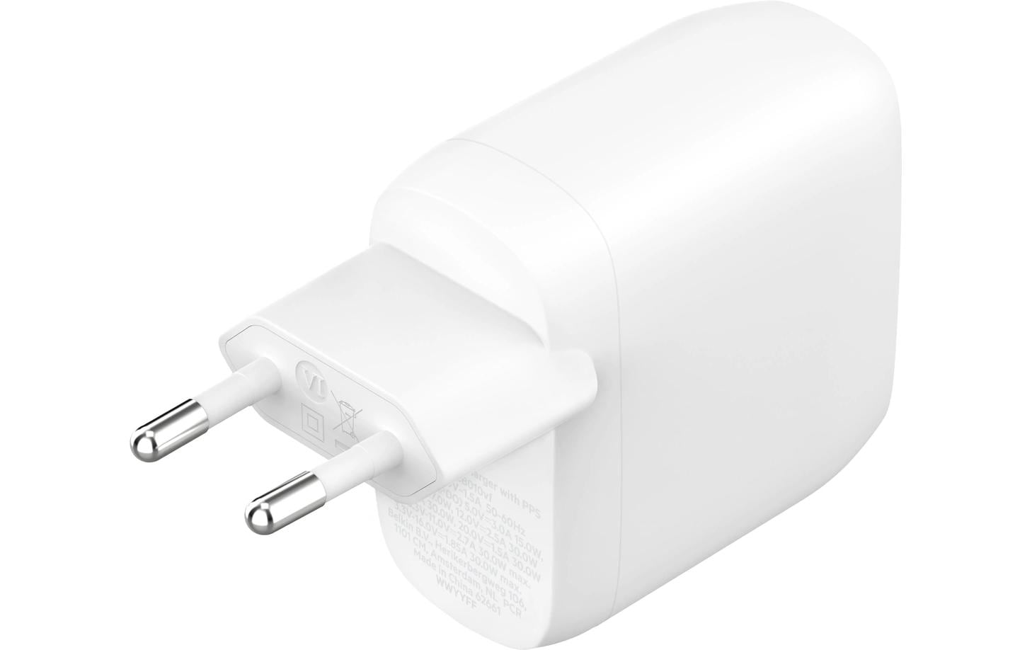 BELKIN USB-C-Ladegerät, 2x USB-C, 60W