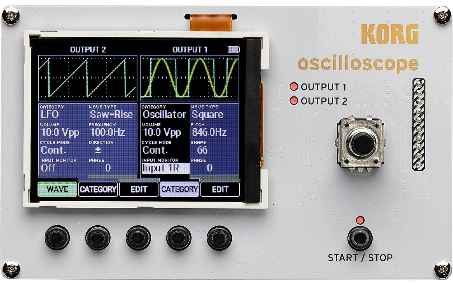 KORG NTS-2 Oszilloskop