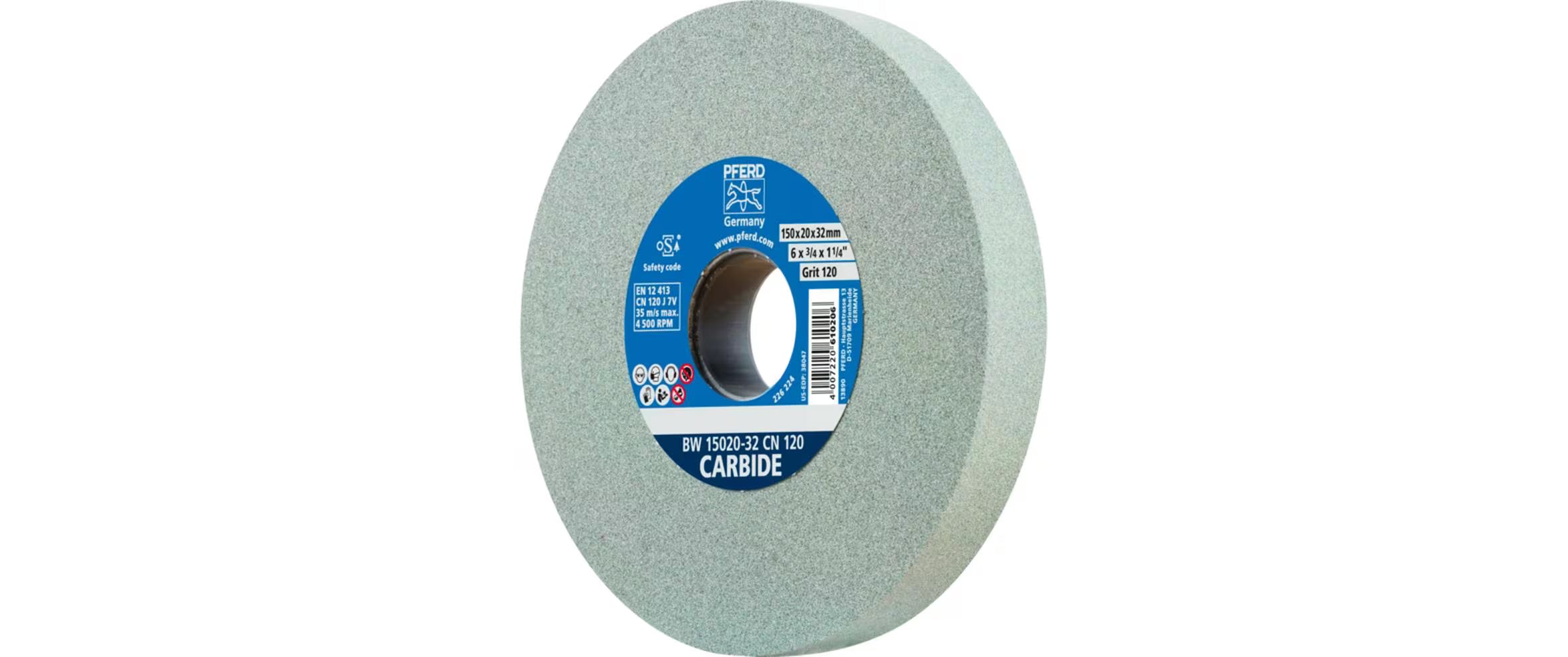PFERD Schleifbockscheibe Ø150x20mm Ø32mm