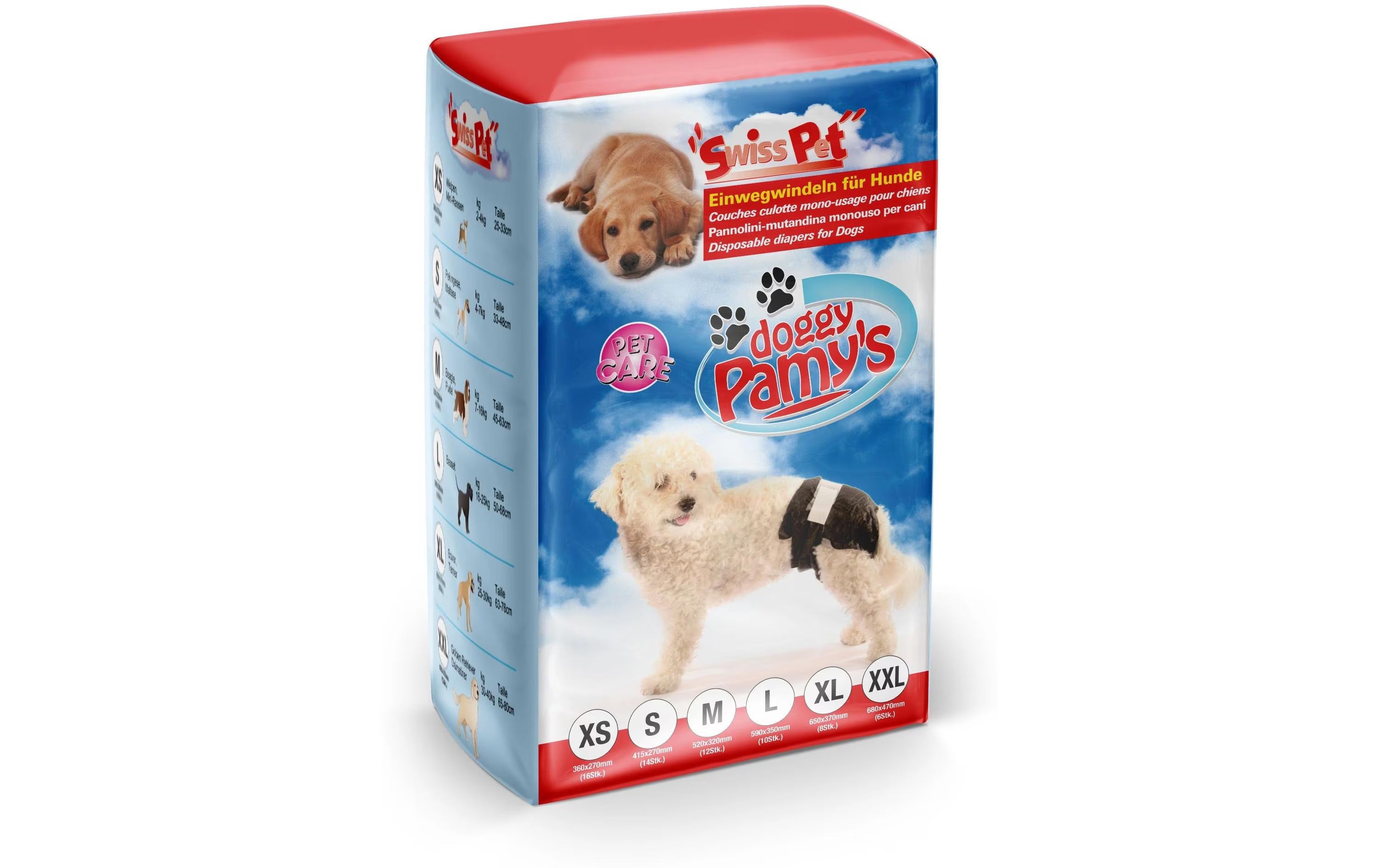 Swisspet Einwegwindeln Doggy Pamys Gr. S
