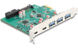 Delock 90109 PCI Express x1 Karte, x3 ext.