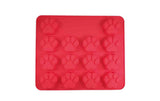 Nobby Backmatte mit Pfoten, Silikon,