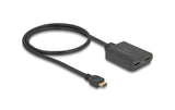 Delock HDMI Splitter 1xHDMI in/2xHDMI out