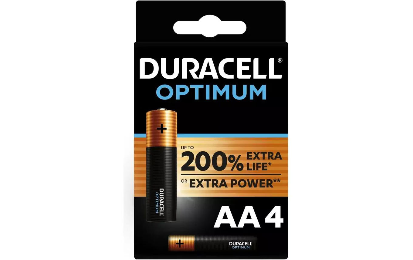 DURACELL Optimum MN1500/AA/LR6 K4