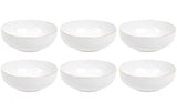 FURBER, Müslischale Ø 16 cm, 6 Stück, Weiss