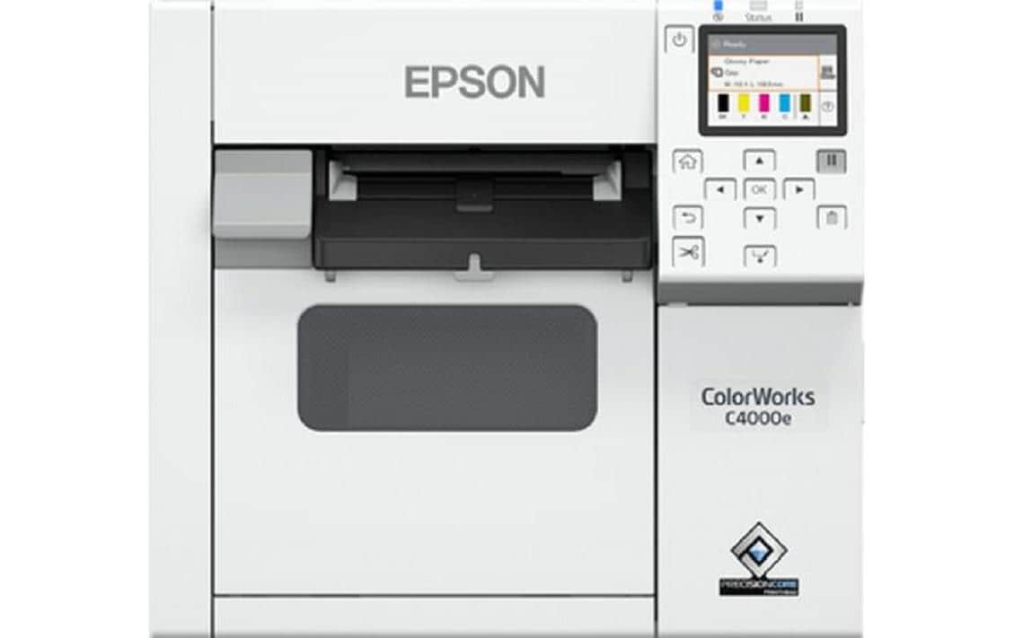 Epson Farb-Etikettendrucker C4000e BK