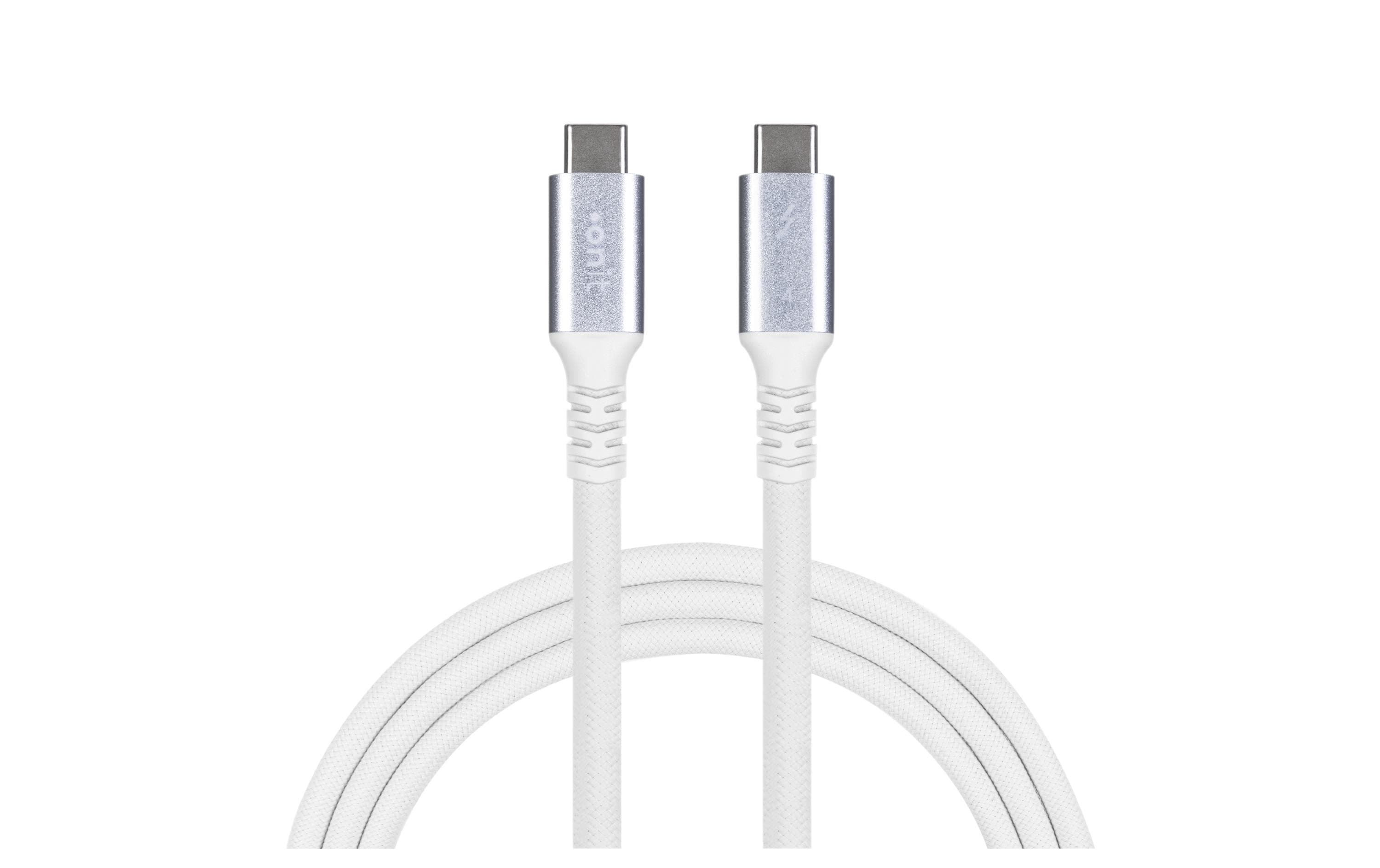 onit Thunderbolt4-Kabel C-C weiss 1m
