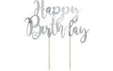 Partydeco Caketopper Happy Birthday