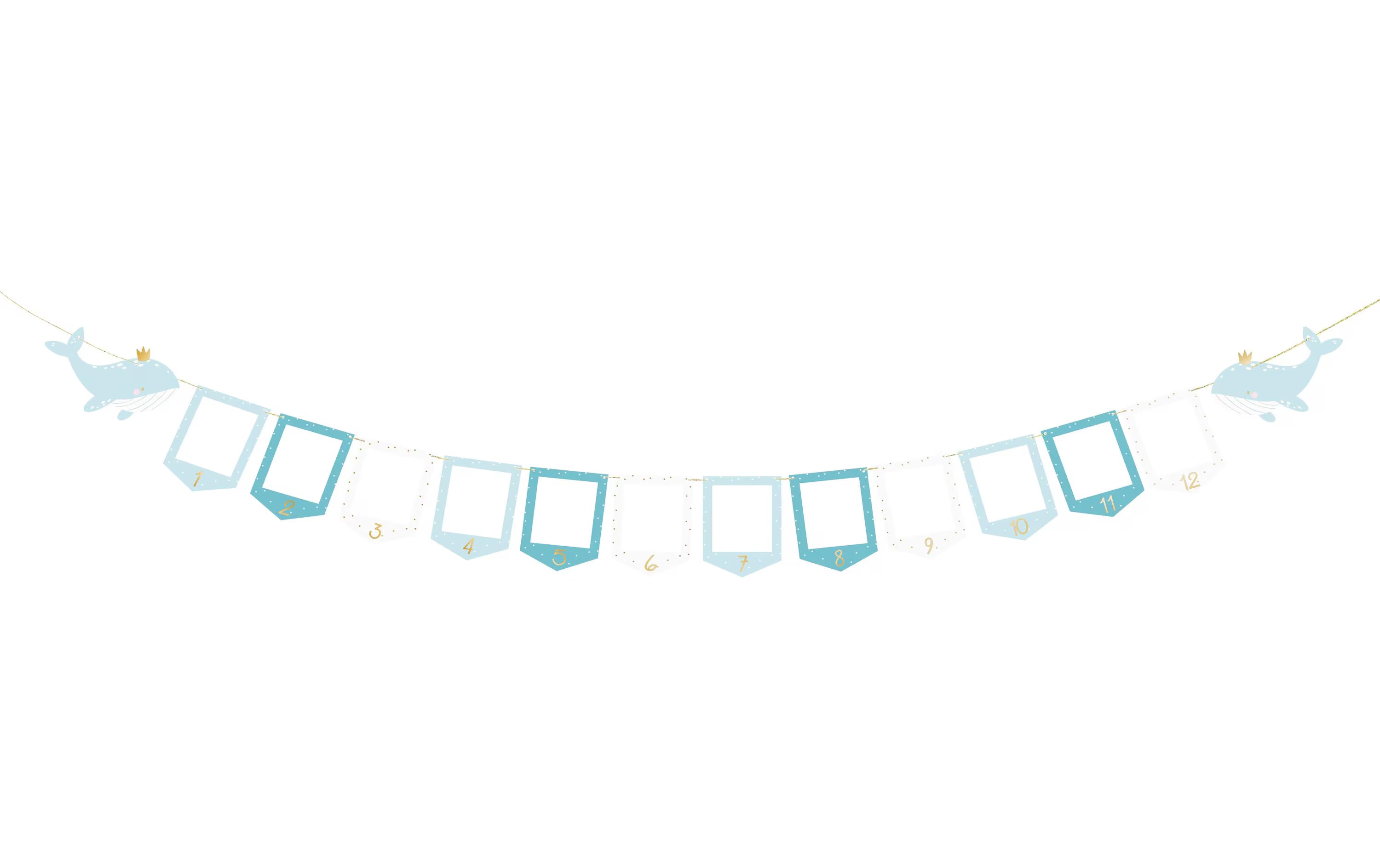 Partydeco Fotogirlande Wal