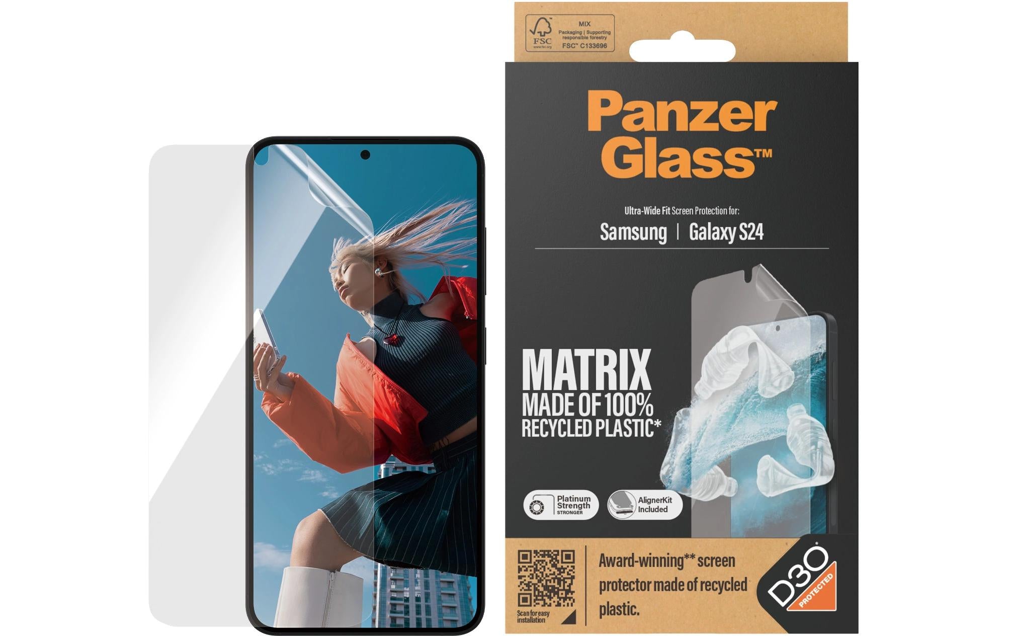 PANZERGLASS Eco Matrix Glass, D3O, UWF, AK