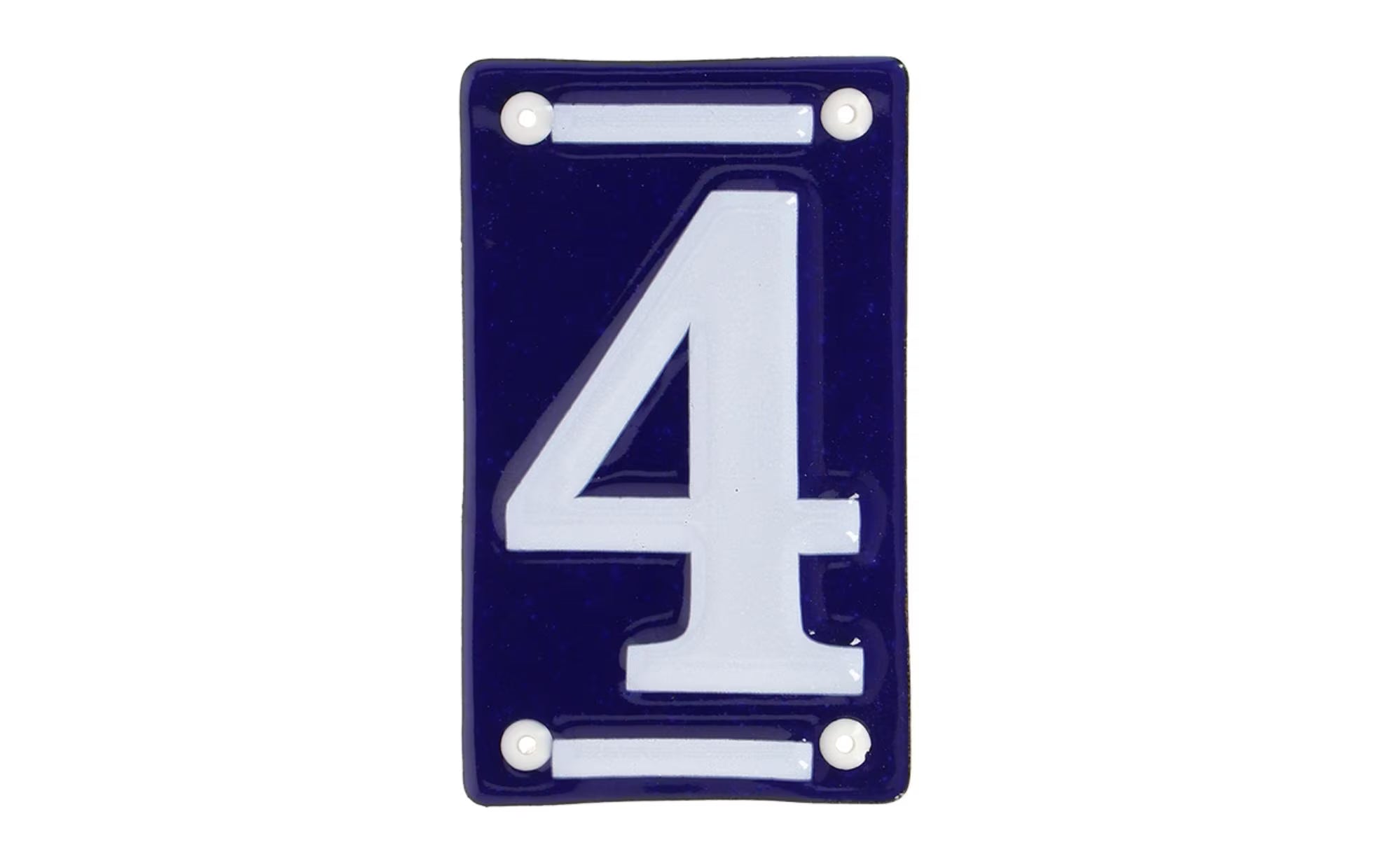 Esschert Design Hausnummer 4, Emaille