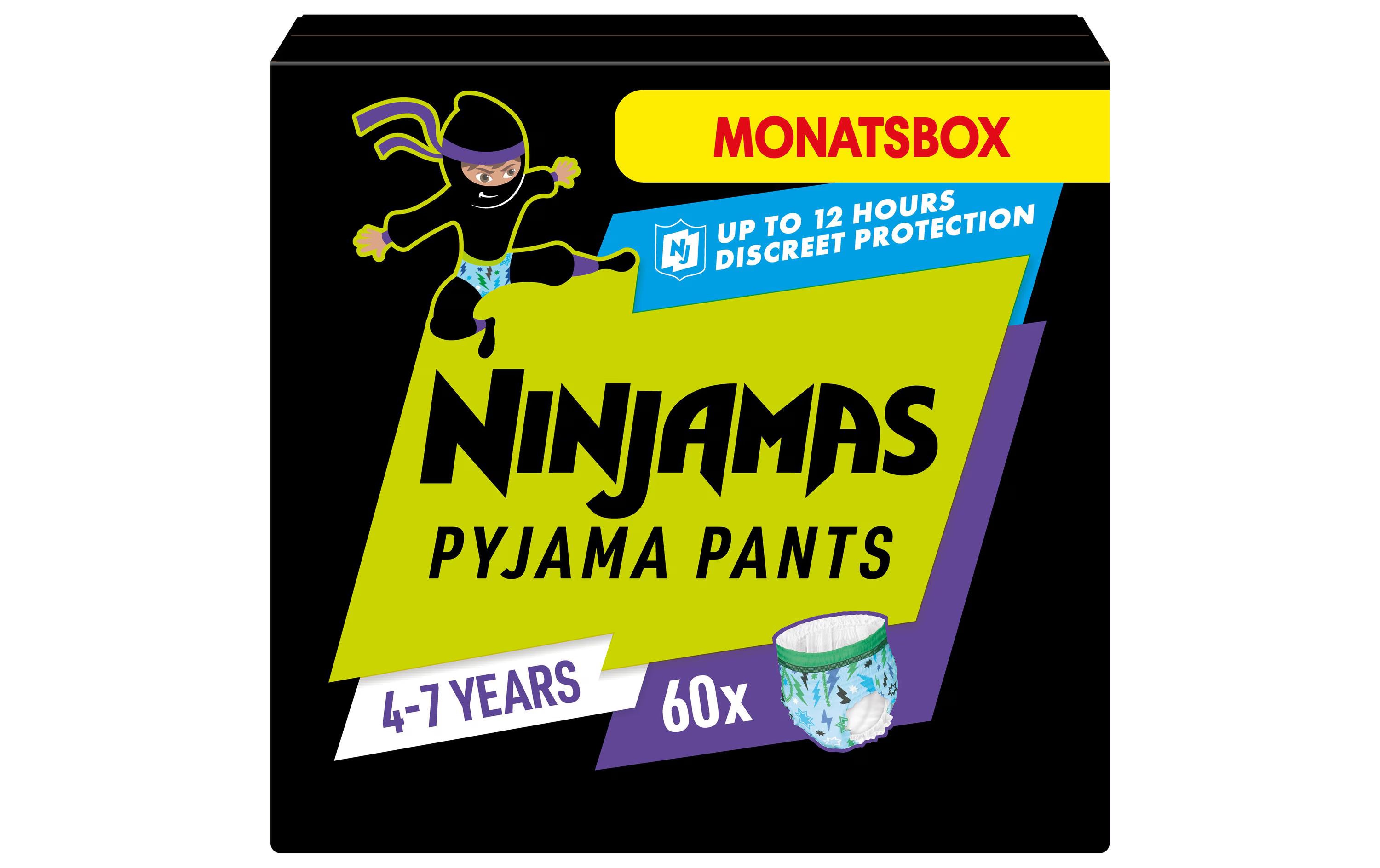 Pampers Ninjamas Jungs 4-7 Jahre