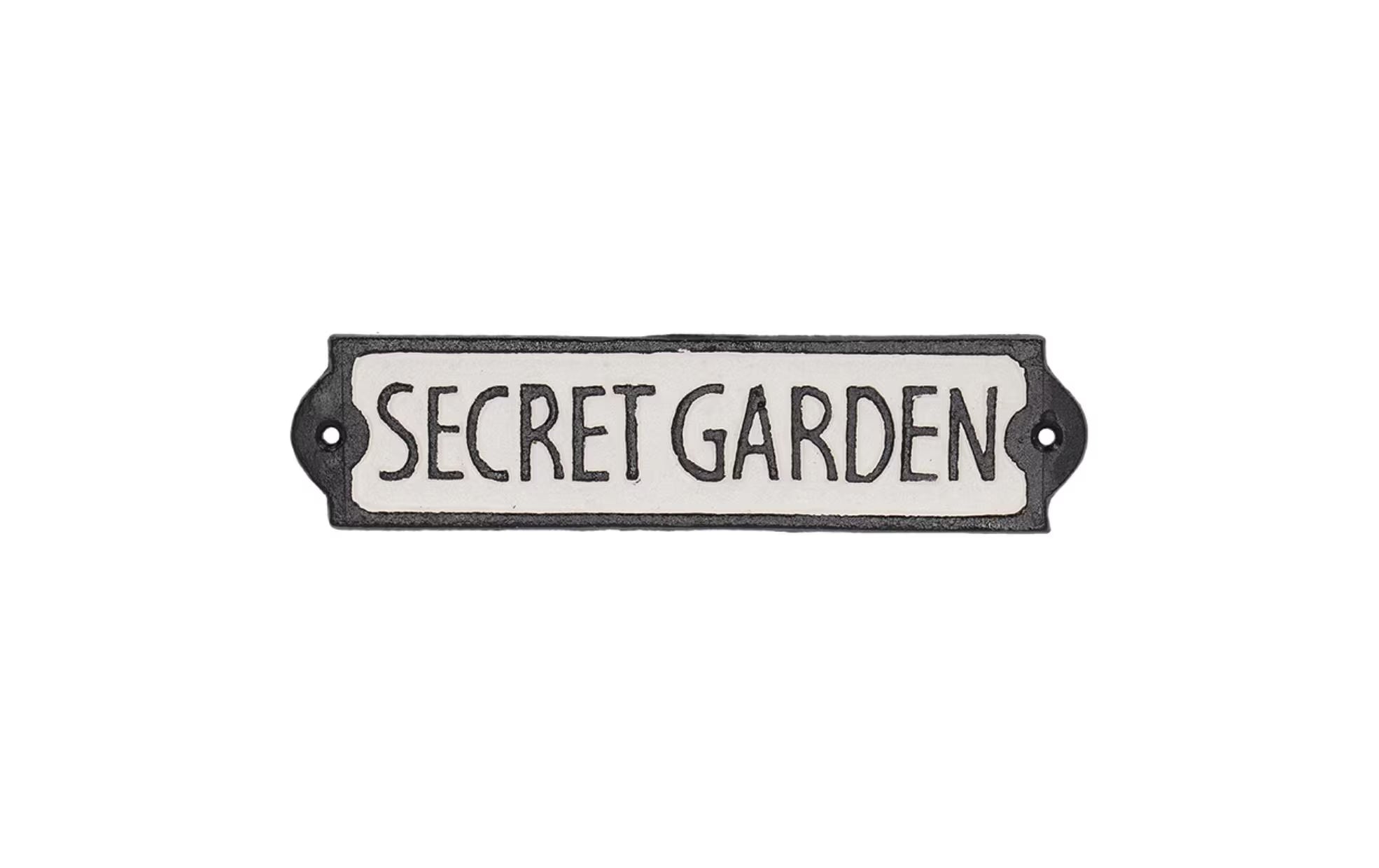 Esschert Design Türschild secret garden
