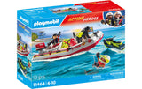 Feuerwehrboot mit Aqua Scooter