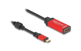 Delock USB-C - HDMI Adapter, 20cm