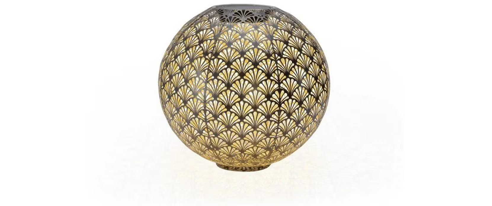STT Windlicht Solar Antic Ball Santana Ø 40