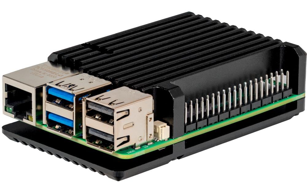 jOY-it Aluminiumgehäuse für Raspberry Pi 5