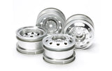 Tamiya Racing Truck Felgen (F+R) silber